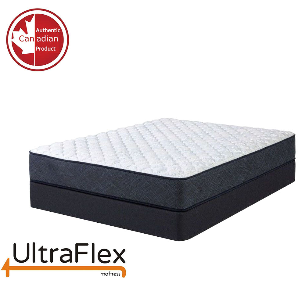 UltraFlex® RADIANCE - High-Density Natural Blend Foam Encasing, Cooling Gel, Eco-Friendly Orthopedic Mattress With Multiple Spinal Support Zones (Made in Canada)- With Waterproof Mattress Protector. - Shopthatapp.ca
