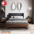 UltraFlex® PARADISE - Natural Heavy Duty Foam Blend, Low Motion Transfer, Comfort+ Cool Gel and Spinal Posture Support Eco-Friendly Mattress (Made in Canada)- With Waterproof Mattress Protector - Shopthatapp.ca