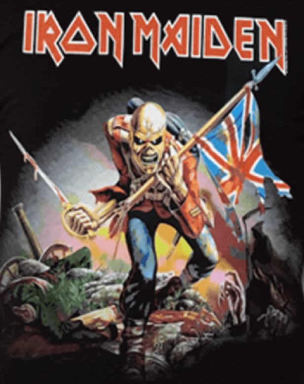 Iron Maiden - The Trooper Black T-Shirt - Www.Shopthatapp.ca