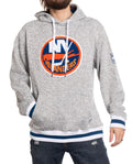 New York Islanders "Muskoka Style" Premium Chenille Woven Logo Hoodie - Shopthatapp.ca