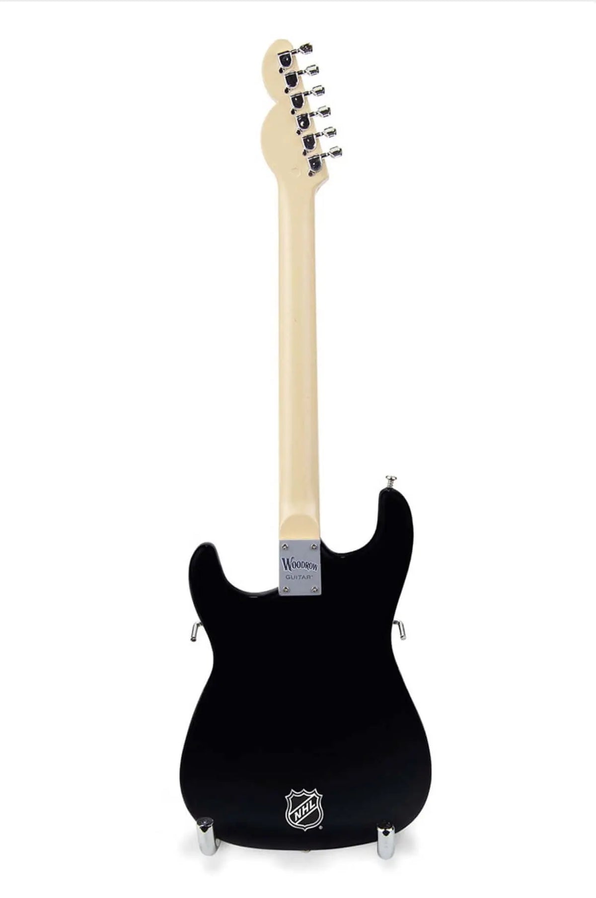 Little Guitars Pittsburgh Penguins mini guitar, 10-inch collectible with team logo, perfect for fans and display.