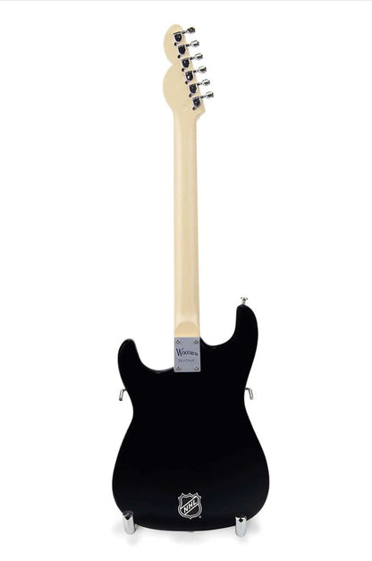 Little Guitars Pittsburgh Penguins mini guitar, 10-inch collectible with team logo, perfect for fans and display.