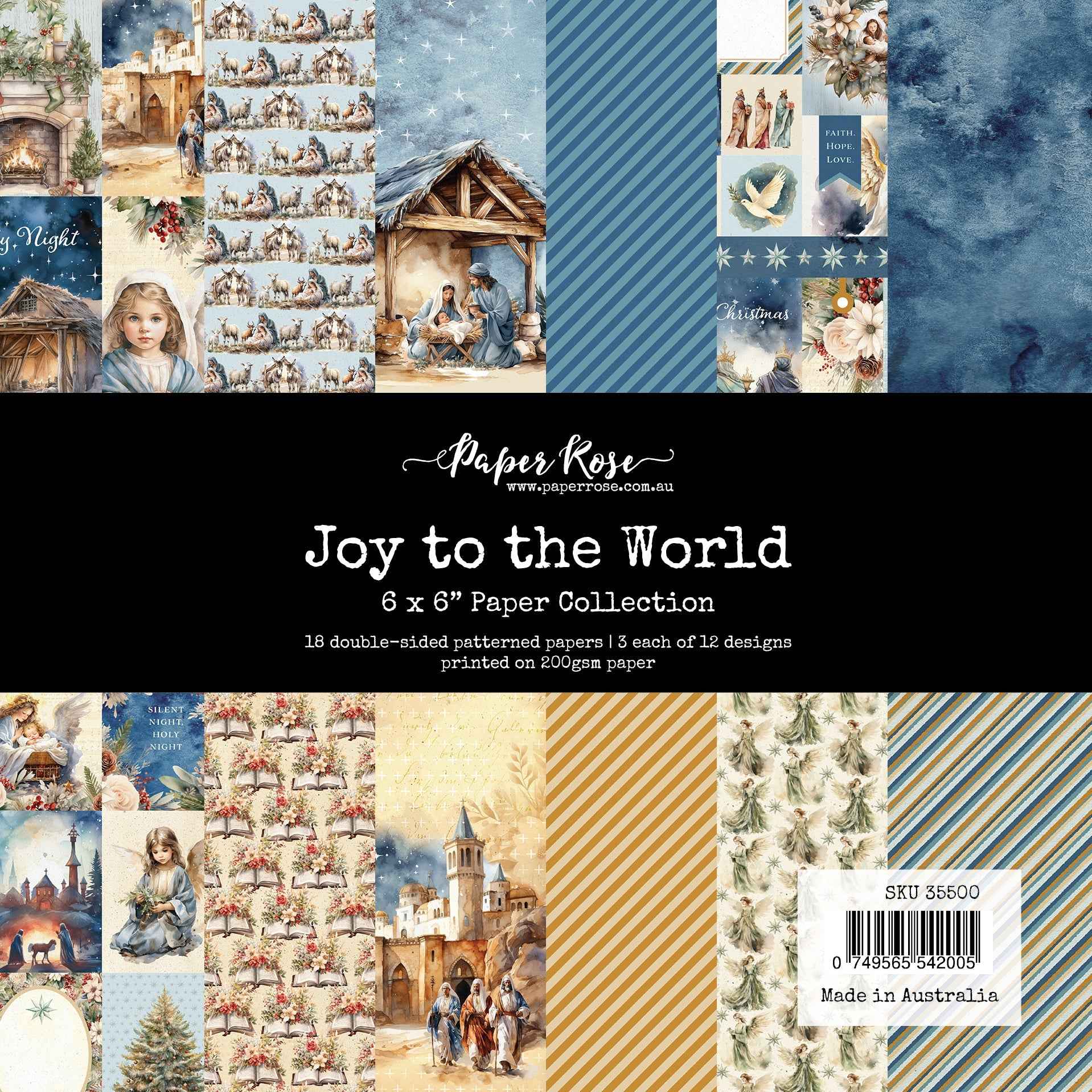 Joy to the World 6x6 Paper Collection 35500
