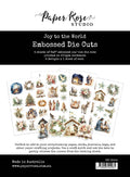 Joy to the World Embossed Die Cuts 35524