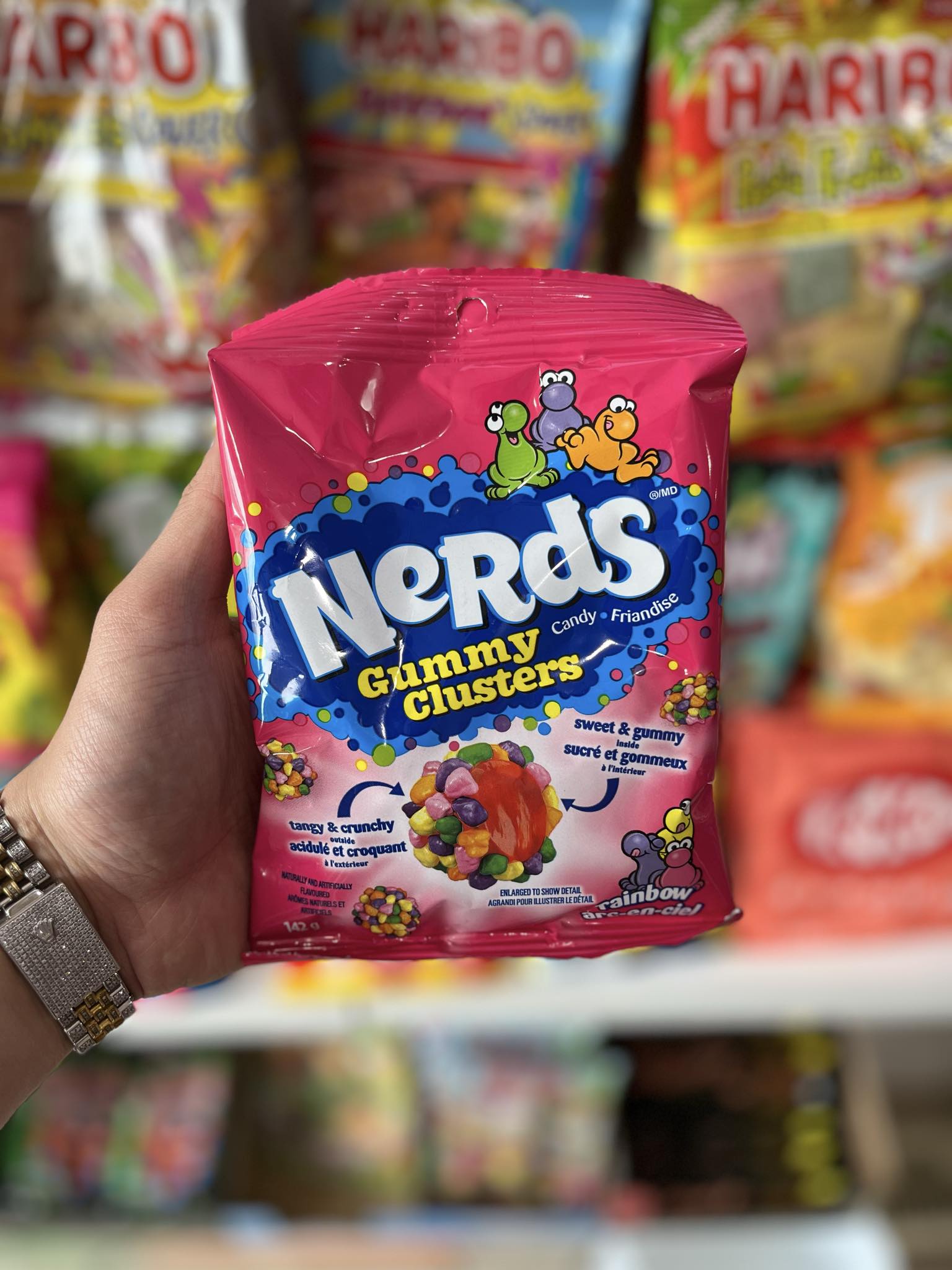NERDS - GUMMY CLUSTER (142g) - Www.Shopthatapp.ca