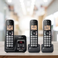PANASONIC 3-Handset DECT Cordless Phone with Answering System -  Refurbished with Home Essentials warranty - KXTG273C - Shopthatapp.ca