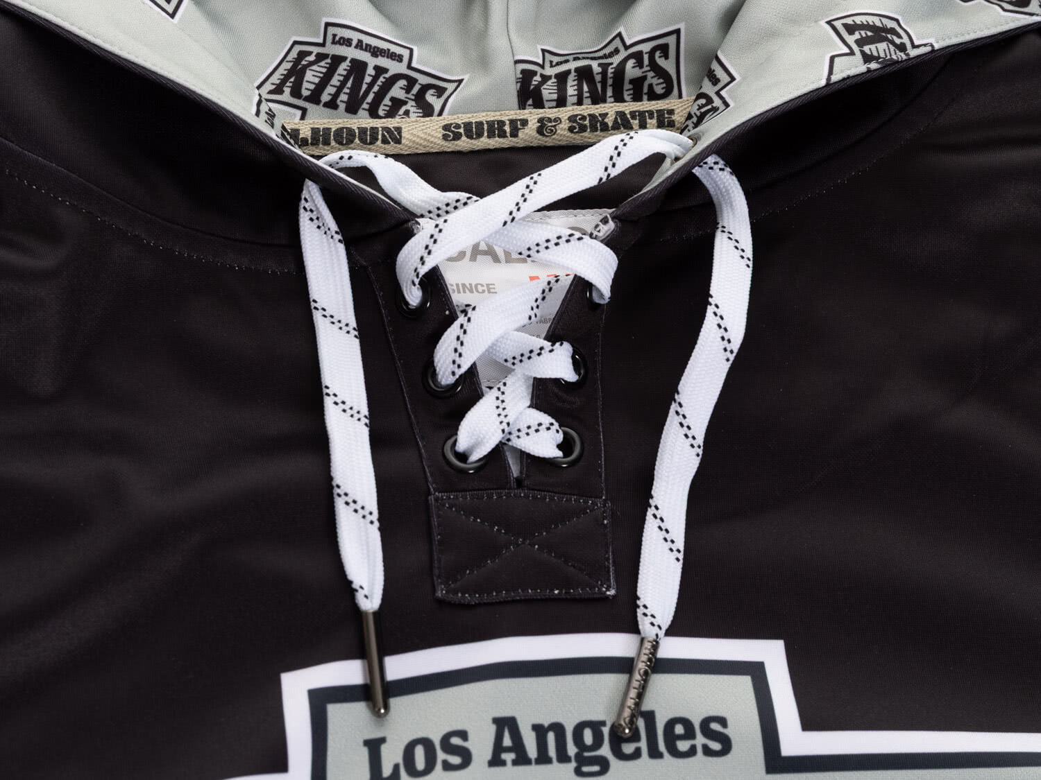 Los Angeles Kings Hockey Lace Hoodie - Shopthatapp.ca
