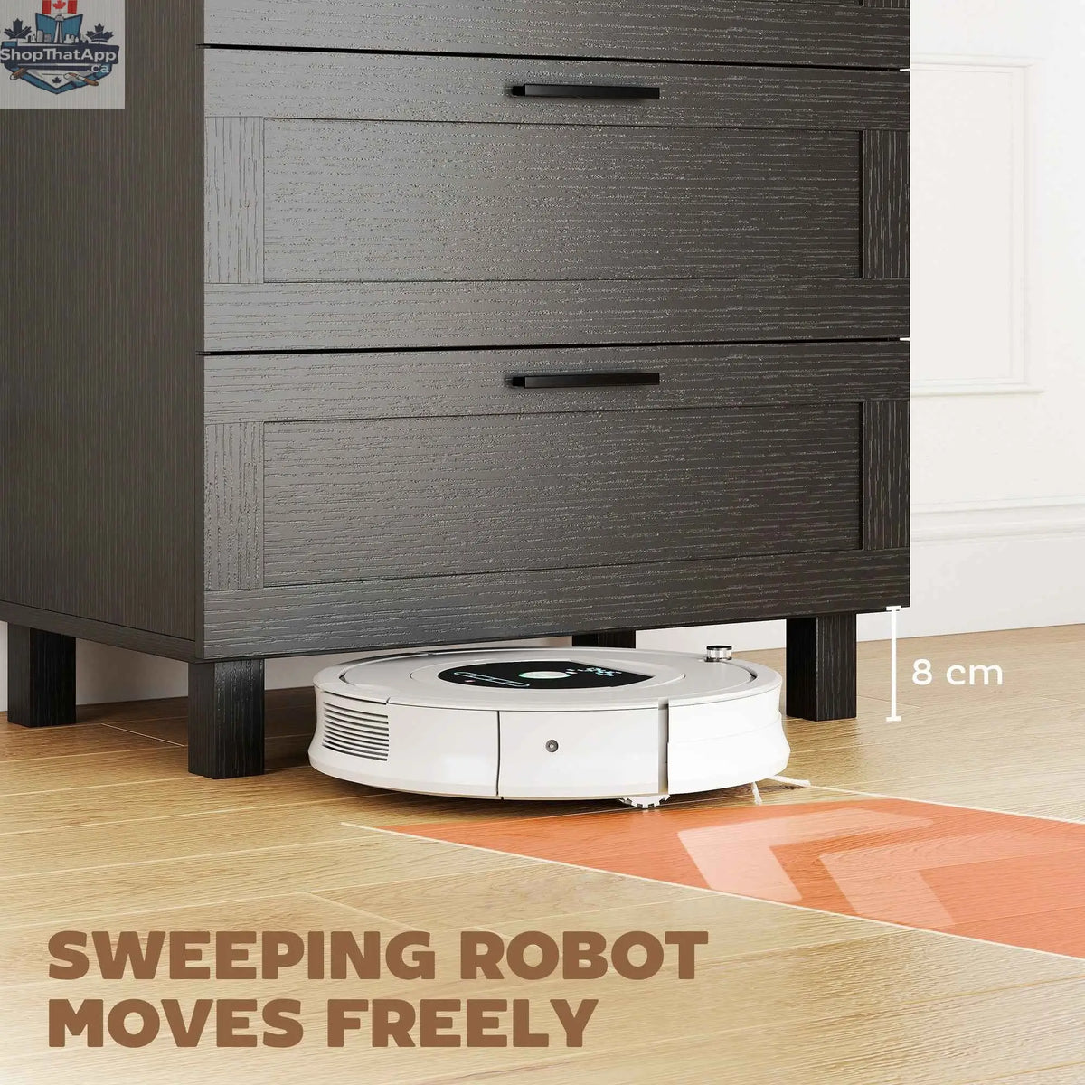 Black Taylor bedroom chest of drawers with solid wood legs, modern bedroom furniture by SLOTH Nation.