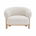 Konsta Accent Chair with Solid Wood Frame - Www.Shopthatapp.ca
