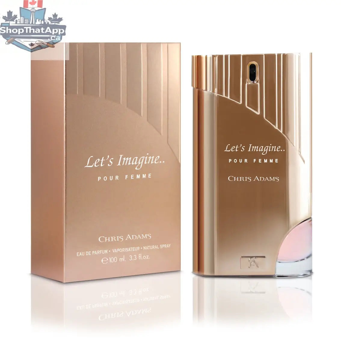 Chris Adams Let's Imagine Woman Eau de Parfum 100mL - Shopthatapp.ca
