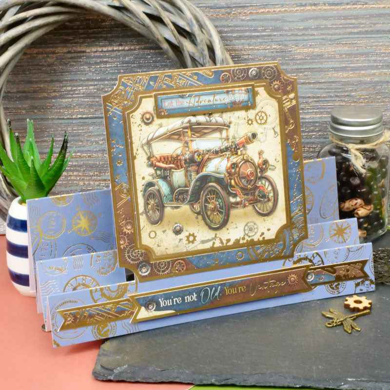 Clockwork Curiosities Luxury Foiled Cardstock