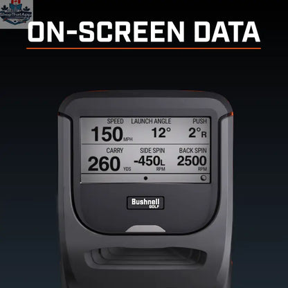 Bushnell Launch Pro – Circle B Edition | Tour‑Level Precision Golf Launch Monitor, Triple‑Camera, FSX‑Ready (Indoor/Outdoor) - Shopthatapp.ca