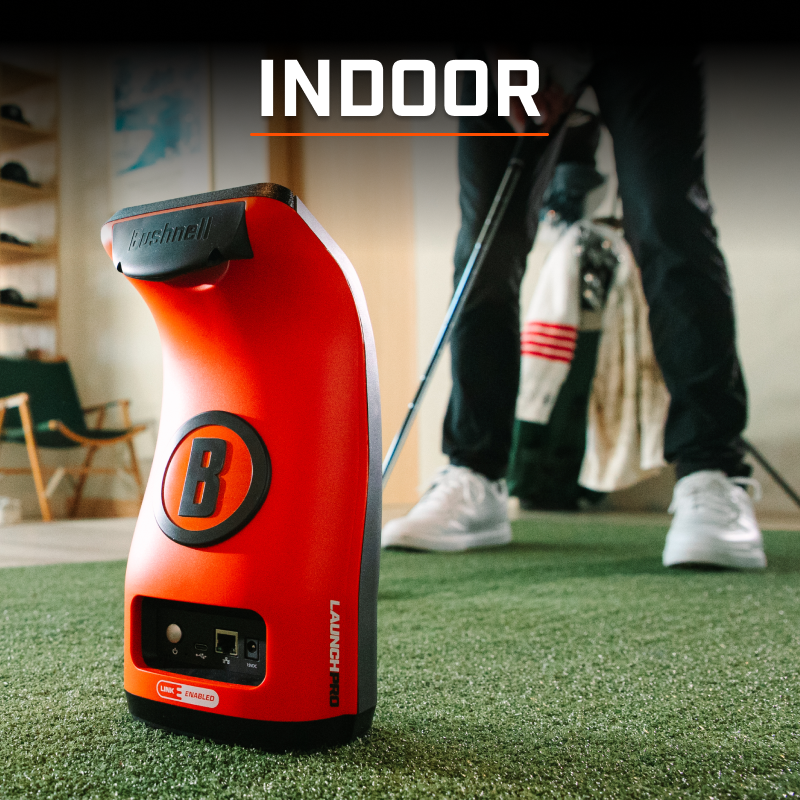 Bushnell Launch Pro – Circle B Edition | Tour‑Level Precision Golf Launch Monitor, Triple‑Camera, FSX‑Ready (Indoor/Outdoor)