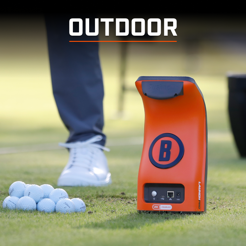 Bushnell Launch Pro – Circle B Edition | Tour‑Level Precision Golf Launch Monitor, Triple‑Camera, FSX‑Ready (Indoor/Outdoor)