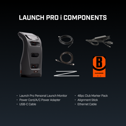 Bushnell Launch Pro Indoor – Pro-Grade Golf Simulator Launch Monitor for Home | Pairs with Bushnell Wingman 2 Golf GPS Speaker - Shopthatapp.ca