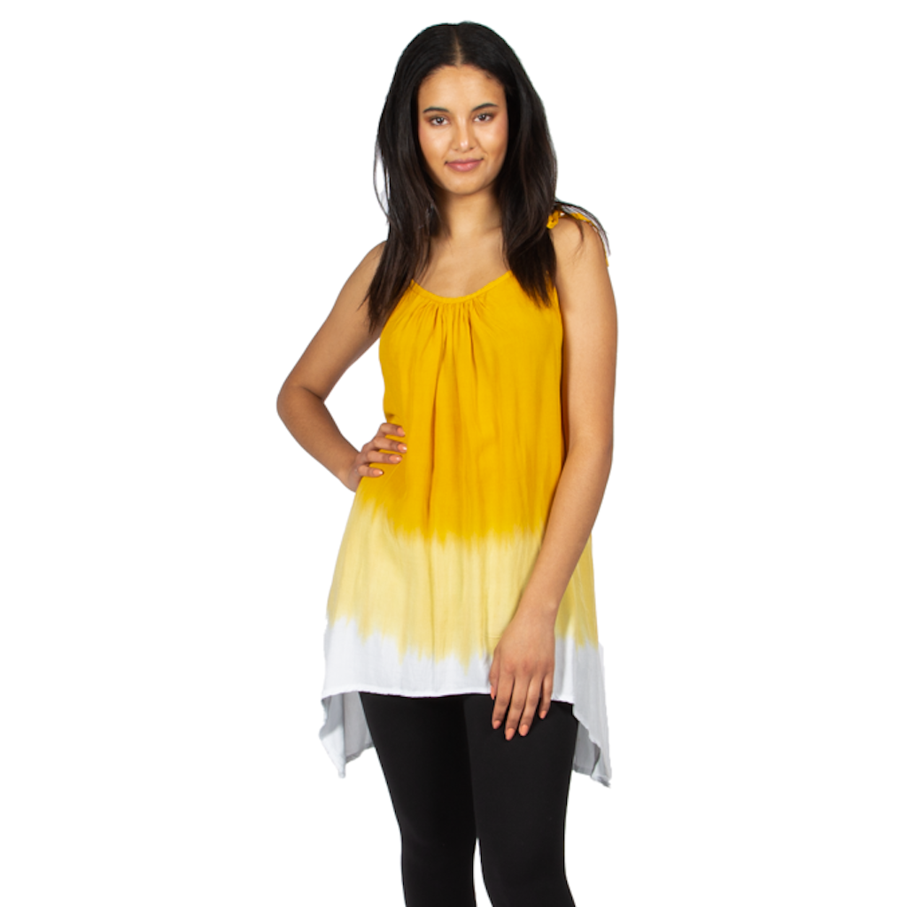 Yellow Ombre Tank Top - Shopthatapp.ca