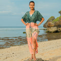 Tie Dye Stripe Maxi Dress in Pink & Grey - Stylish Tie Dye Maxi Dress for Every Occasion - Shopthatapp.ca