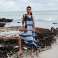 Stripey Dress - Monochrome Striped Monochrome Dress for Effortless Style - Shopthatapp.ca