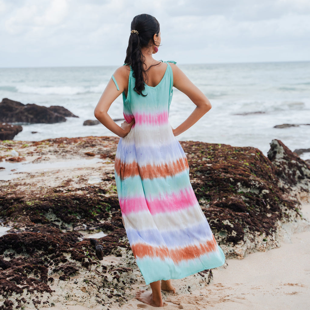Rainbow Stripey Dress - Fun and Colorful Fashion for Every Occasion - Shopthatapp.ca