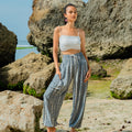 Bone Tie Dye Pants - Grey & White Bali Style Fashion - Shopthatapp.ca