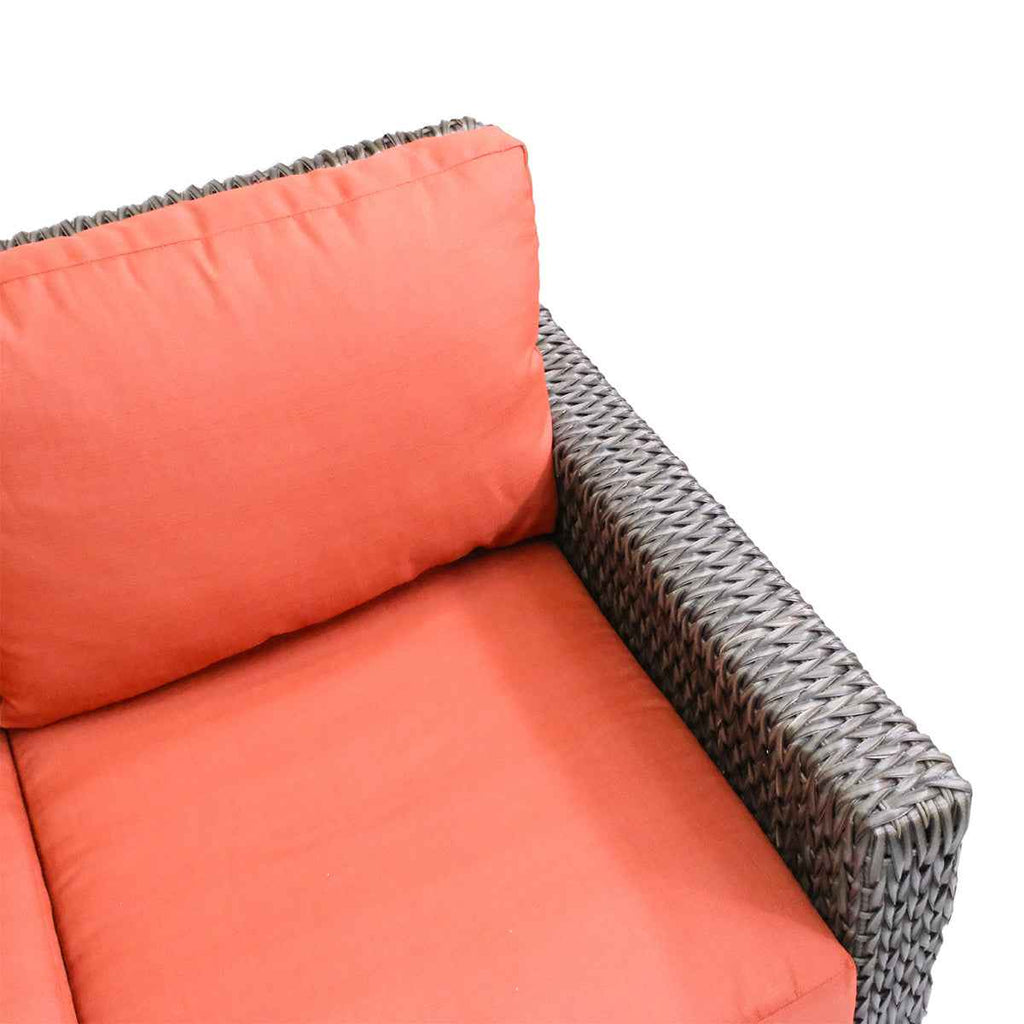 Laguna Point 4-Piece Wicker Outdoor Modular Conversational Set