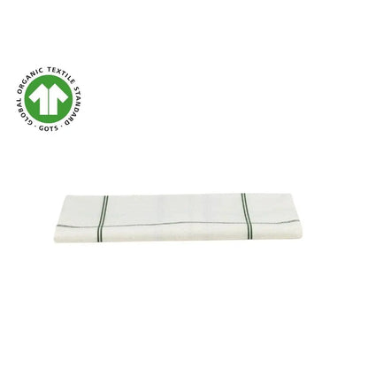 Organic percale fitted sheet by Skylark+Owl Canada featuring a leaf frame design for comfortable, high-quality sleep.