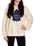 NHL Toronto Maple Leafs Ladies Sherpa Hoodie - Shopthatapp.ca