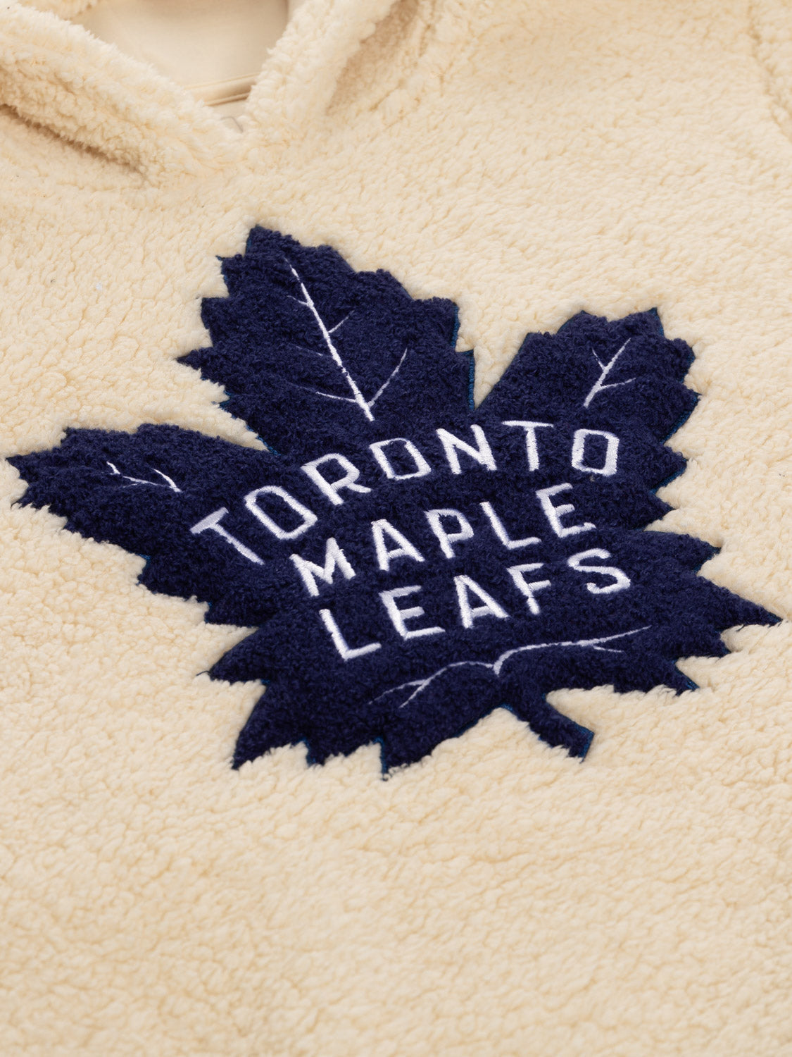 NHL Toronto Maple Leafs Ladies Sherpa Hoodie - Shopthatapp.ca