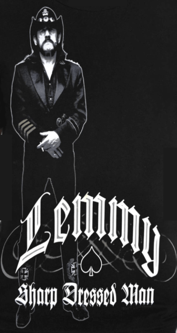 Lemmy - Sharp Dressed Man T-Shirt (Black) - Www.Shopthatapp.ca
