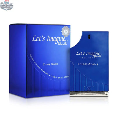 Chris Adams Let's Imagine Blue Eau de Parfum for Men 100mL - Shopthatapp.ca