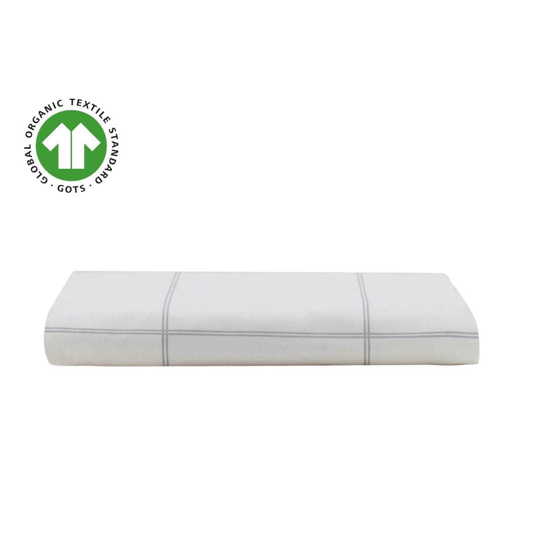 Essential Organic Percale Fitted Sheet for Ultimate Comfort and Sleep Quality - Shopthatapp.ca