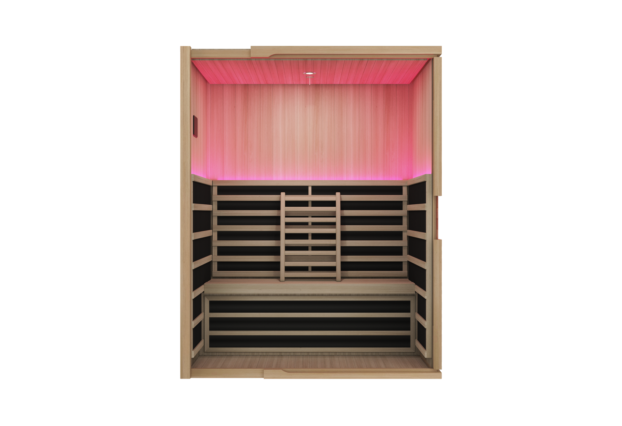 Blisspod | Milano | Full Spectrum Sauna Canadian Hemlock Ultra Low EMF, 7 Far Infrared & Red Glass Heater & Chromotherapy – 3 Person - Www.Shopthatapp.ca