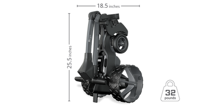 M7 GPS Electric Golf Trolley with ULTRA Lithium Battery – Remote-Controlled, Touchscreen, 40K+ Courses - Shopthatapp.ca