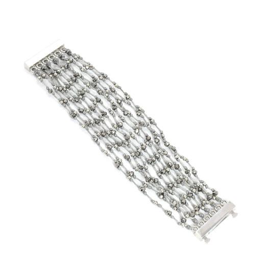Multi Strand Crystal Bracelet - Shopthatapp.ca