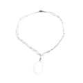 Oval Hoop Necklace - Shopthatapp.ca