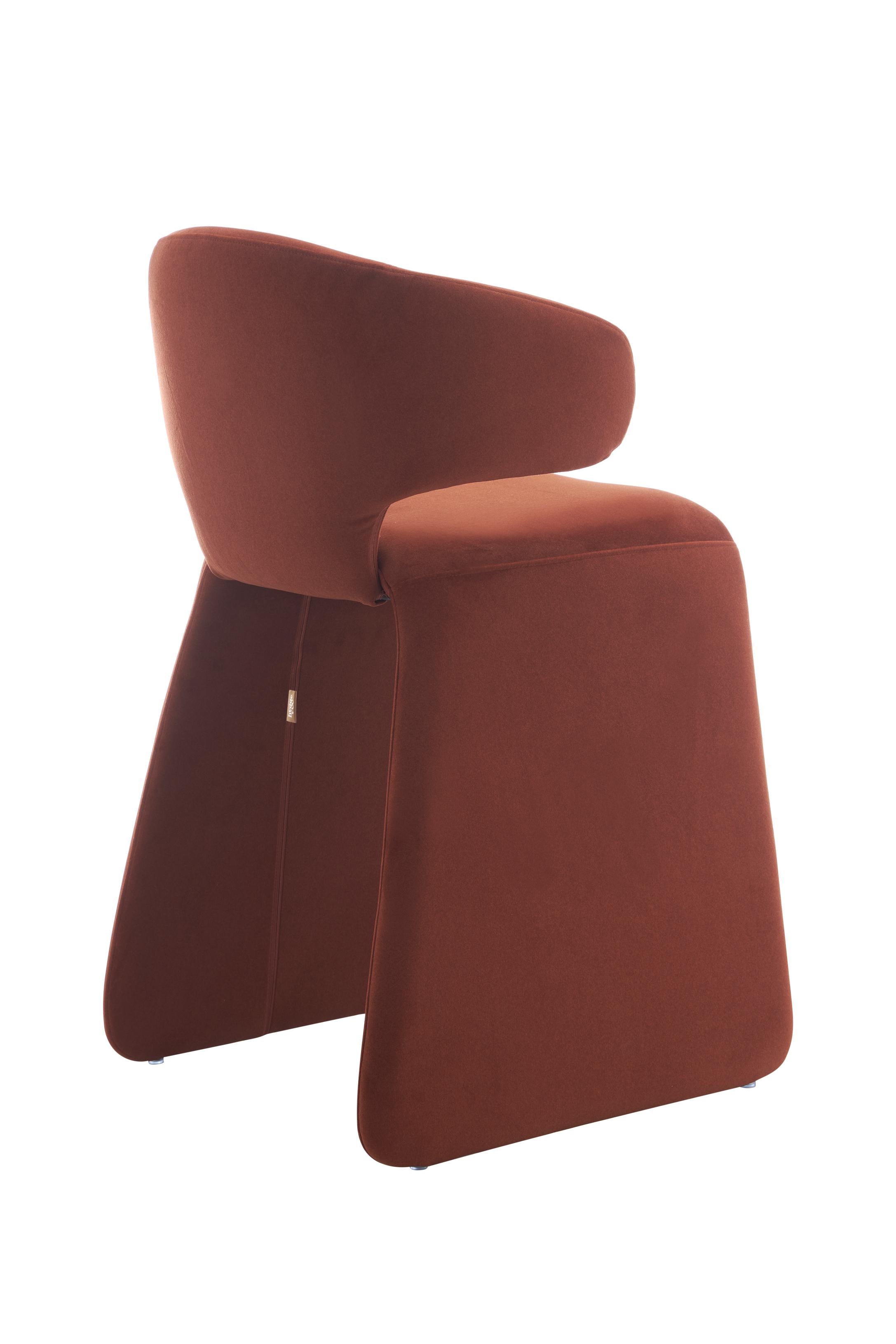 Tessa Modern Counter Chair – Fully Upholstered Comfort - Www.Shopthatapp.ca