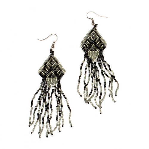 Beaded Aztec Earrings for a Unique Bohemian Look - Shopthatapp.ca