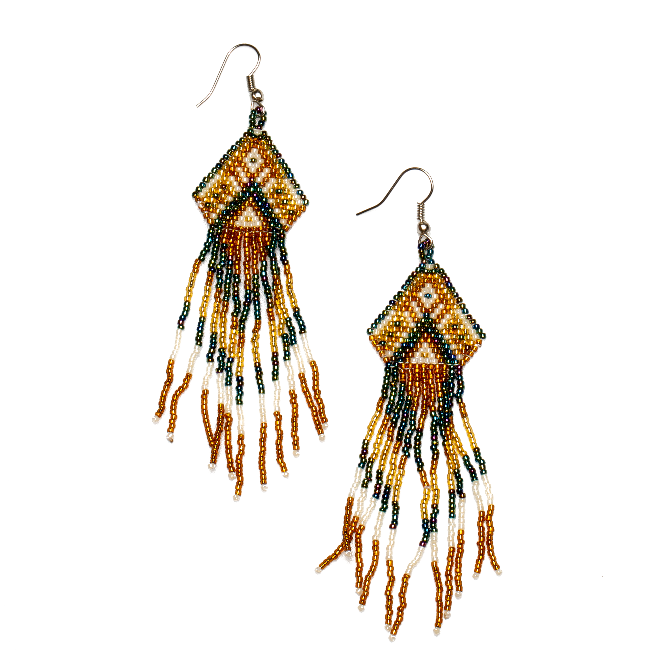Beaded Aztec Earrings for a Unique Bohemian Look - Shopthatapp.ca