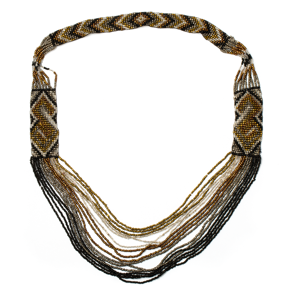Long Aztec Beaded Necklace - Shopthatapp.ca