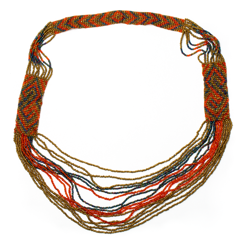 Long Aztec Beaded Necklace - Shopthatapp.ca