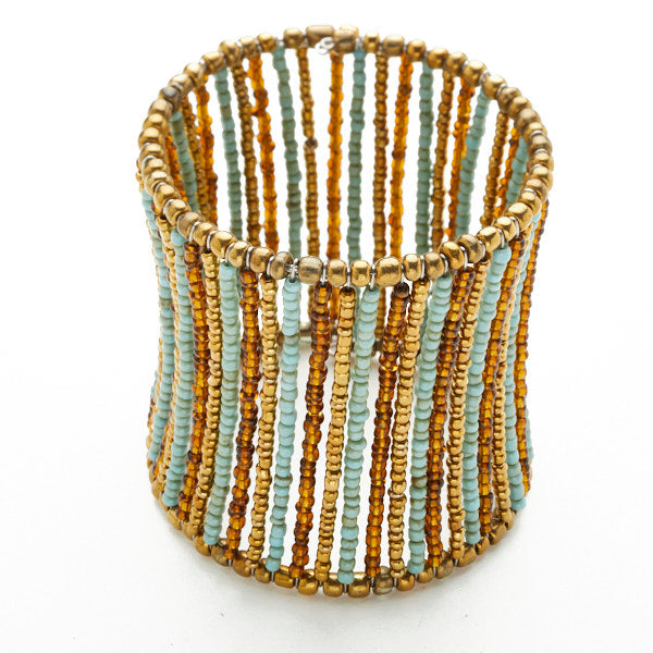 Beaded Column Cuff - Shopthatapp.ca