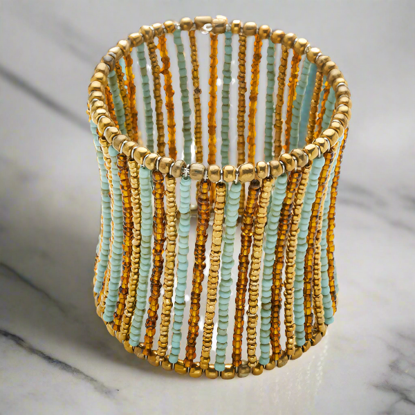 Beaded Column Cuff - Shopthatapp.ca