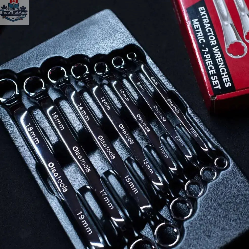 Bolt Extractor Wrench Sets with FlexPro LED Flashlight - Shopthatapp.ca