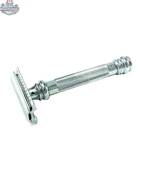 Merkur 38C Safety Razor: Classic Barber Pole Design for Effortless Shaving - Shopthatapp.ca