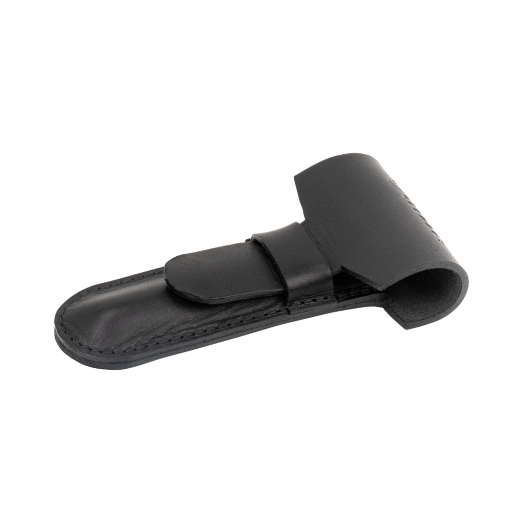 Merkur Leather Case Black - Standard Fit for All Items Except 24001 and Futur, Made from Cowhide