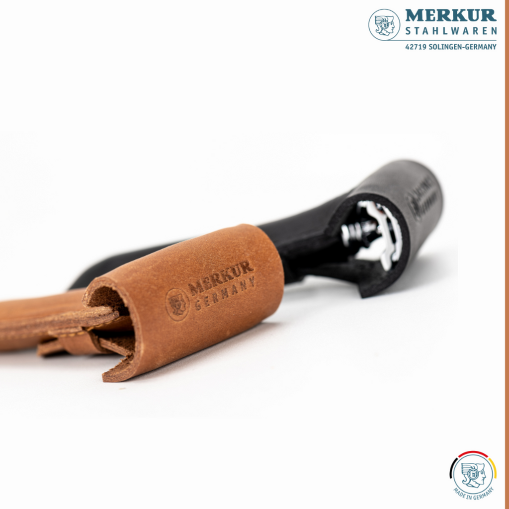 Merkur Leather Case Brown Cowhide for All Items Except 24001