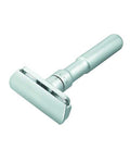 Merkur Futur Adjustable Safety Razor with Snap Closure - Matte Chrome Finish