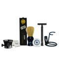 Merkur 23C Black Finish Razor - Precision Shaving Set