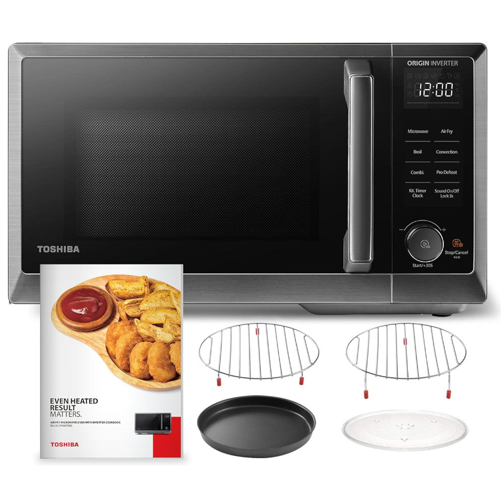 TOSHIBA ML2-EC09SAIT(BS) 6 in 1 Inverter Microwave Oven Air Fryer Combo - Shopthatapp.ca