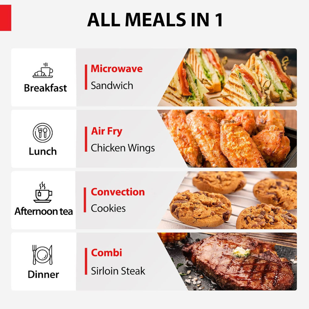 TOSHIBA ML2-EC09SAIT(BS) 6 in 1 Inverter Microwave Oven Air Fryer Combo - Shopthatapp.ca